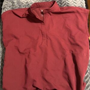 Women’s Figs Burgendy Scrub Top